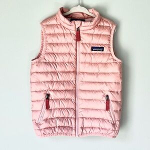 Patagonia Pink Down Puffer Vest Girls 5T